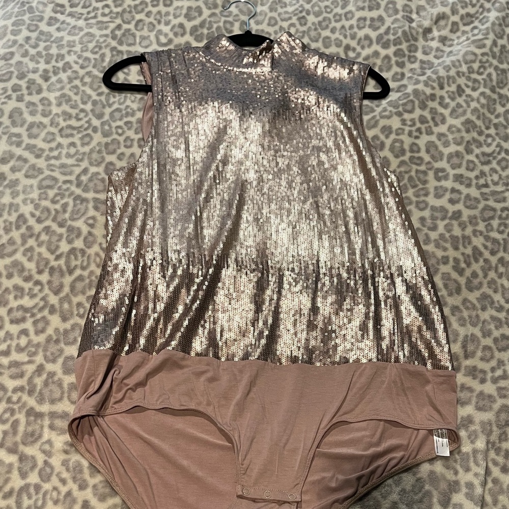 Gorgeous Sequin Bodysuit Anthropologie